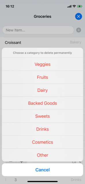delete category light mode